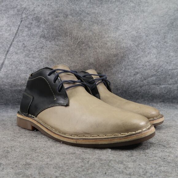 Steve Madden Shoes Mens 8 Chukka Boots Classic Leather Harsen Casual Comfort Mid main image 5